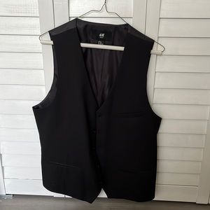 H&M black waistcoat